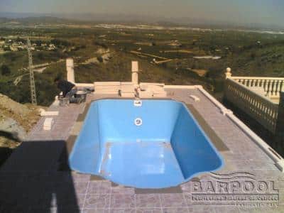 Barpool Fabricación y mantenimiento de piscinas Piscinas elevadas en terreno
